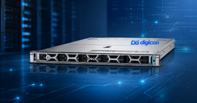 Máy chủ Dell PowerEdge R470 1U Rack Server, 1 CPU