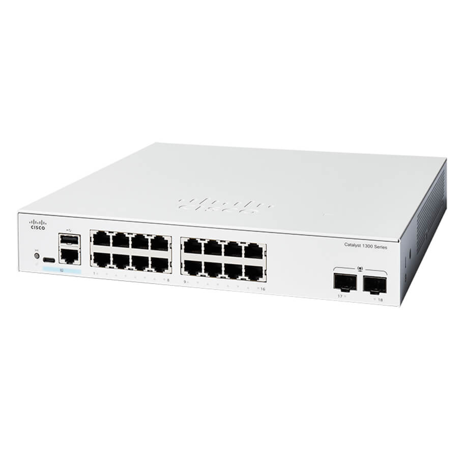 Cisco Catalyst C1300-16T-2G Switch Layer 3 16x 1G, 2 x SFP 1G